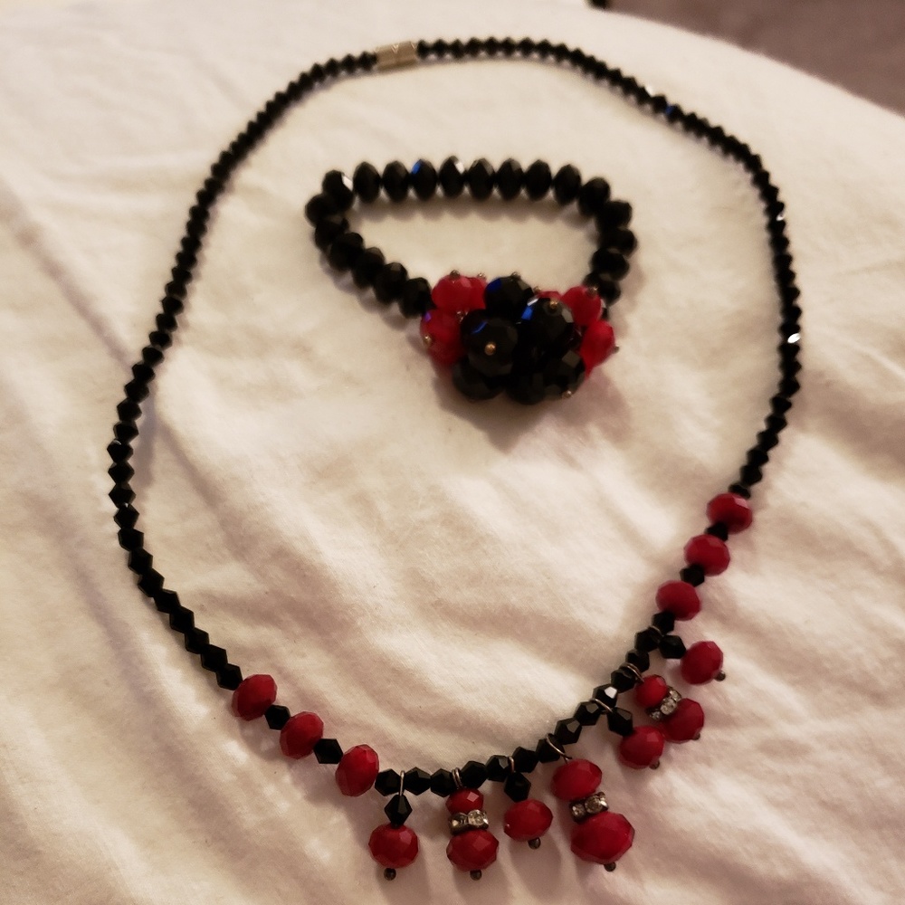 Necklace and bracelet